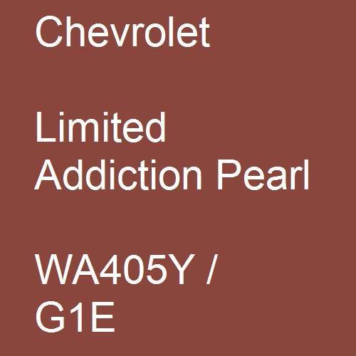 Chevrolet, Limited Addiction Pearl, WA405Y / G1E.